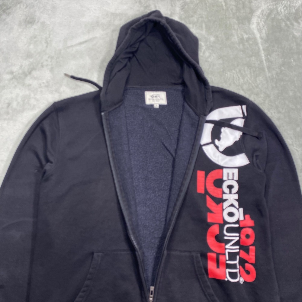 Ecko Unltd Full Zip Hoodie Graphic Print Sweatshirt Mens XL - Picture 5 of 12